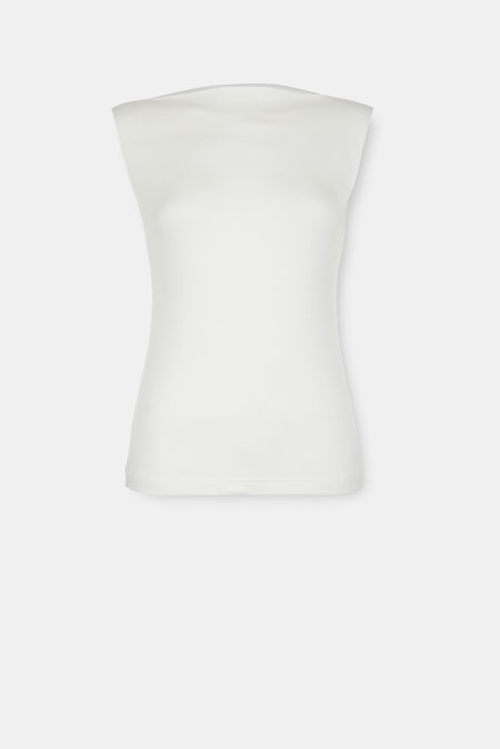 Majica bez rukava od viskoze Tiffany Production